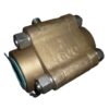 3-piece B62 C83600 bronze ball valve