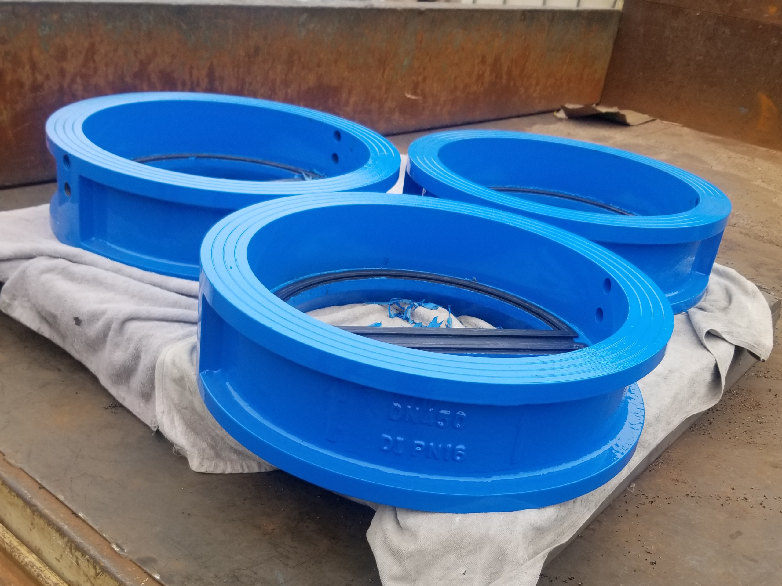 Rubber seated resilient dual plate check valve - Image 2