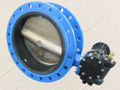 Standard double flange butterfly valve