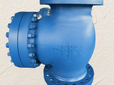 30" 600LB Metal seated swing check valve