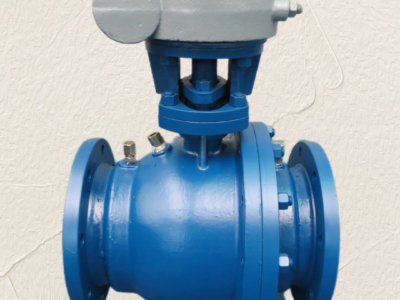 API 608 2-PIECE TRUNNION MOUNTED BALL VALVE CAST STEEL FULL BORE