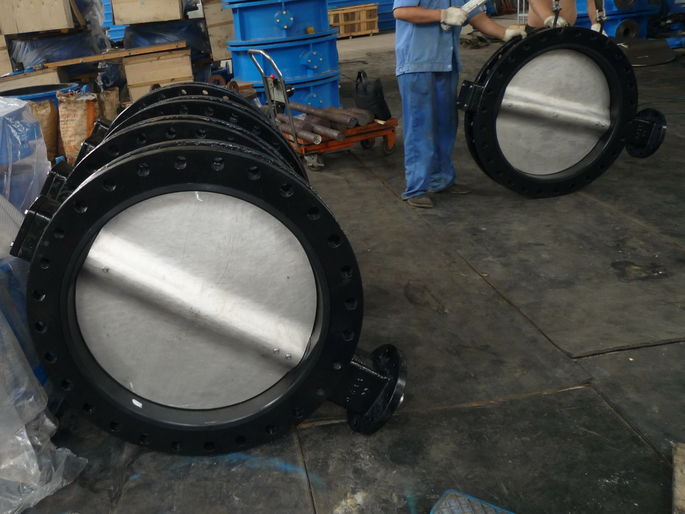 U Section Flange Butterfly Valve---30" 150LB FF - Image 2
