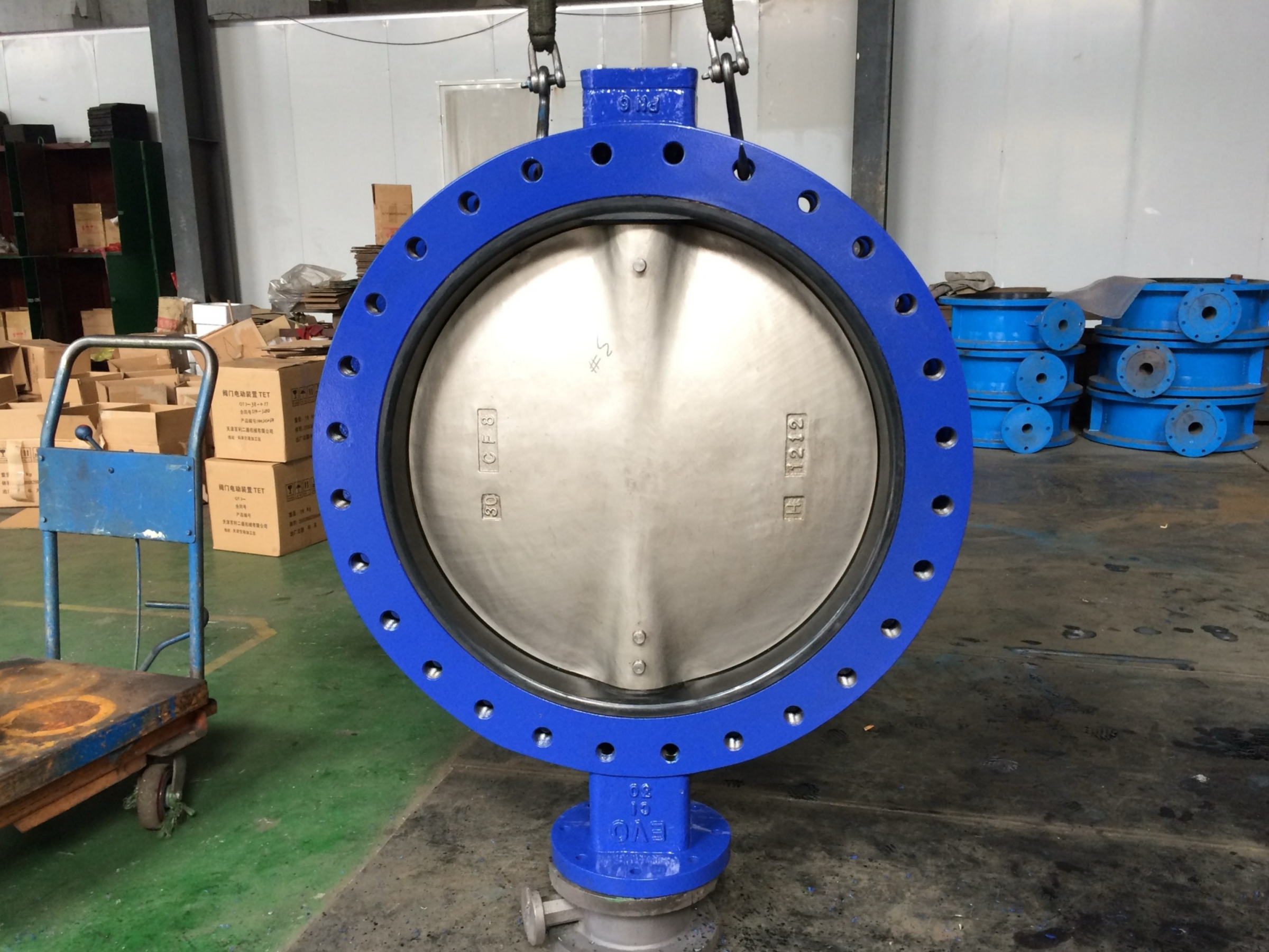 U Section Flange Butterfly Valve---30" 150LB FF - Image 4