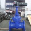 Solid wedge gate valve, BB, OS&Y, RS, motorised - Image 3