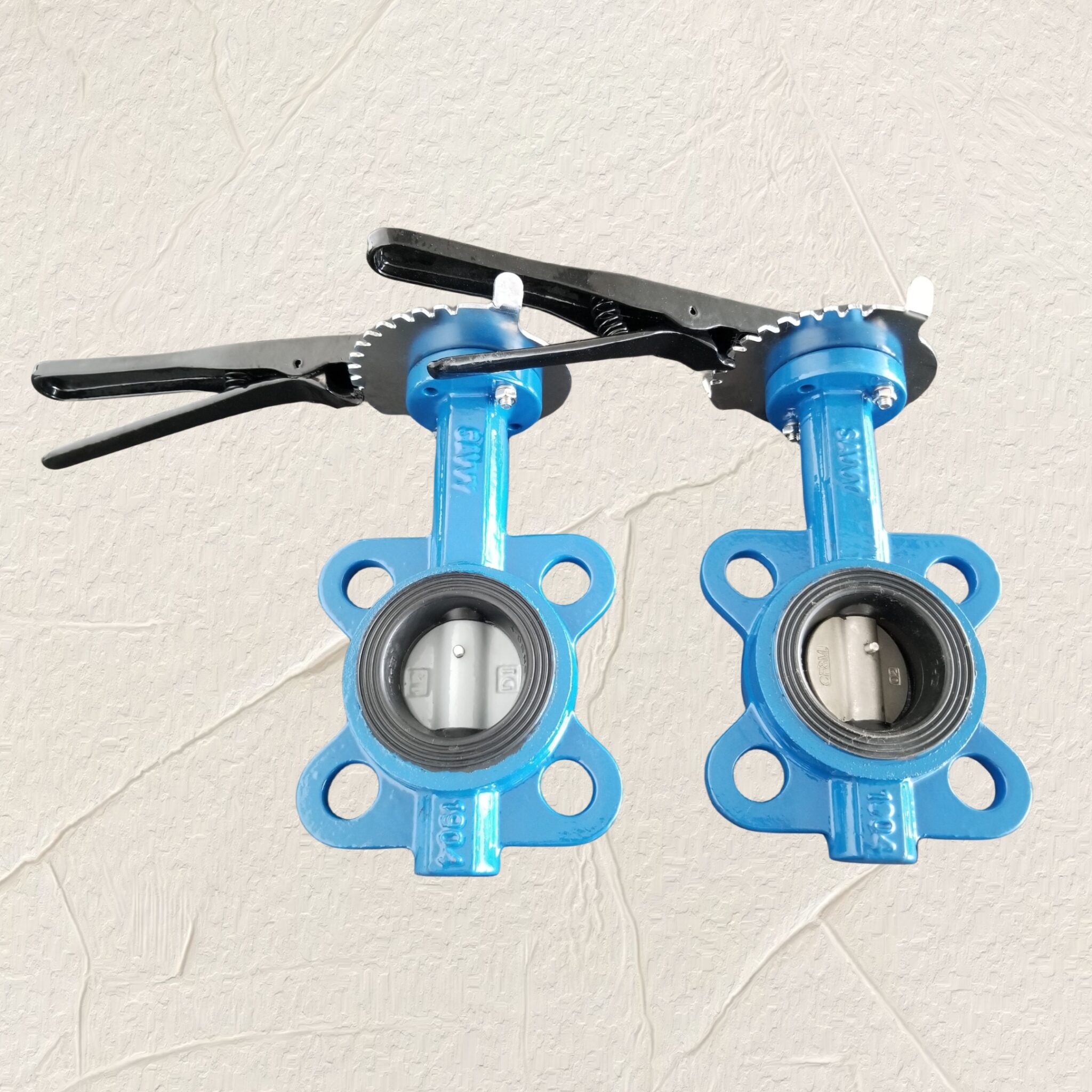 VULCANIZED RUBBER LINER WAFER TYPE BUTTERFLY VALVE SOFT SEAT - SAVVY ...