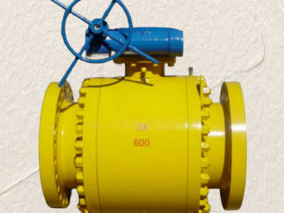 3-piece trunnion ball valve in forged steel