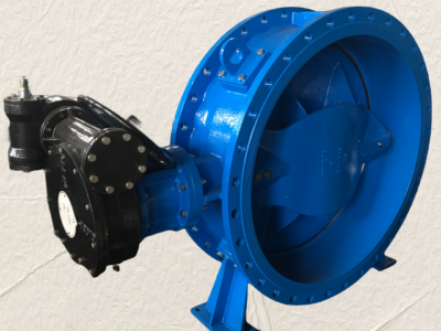 Standard double offset butterfly valve rubber seated