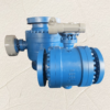 30" 600LB 3-piece trunnion ball valve in cast steel