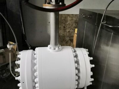 CNG LNG LPG 3-piece cryogenic trunnion ball valve