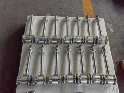 CNG LNG LPG 3-piece cryogenic floating ball valve