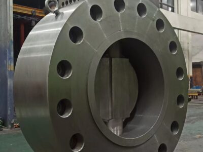 Thermal duty / high temperature triple offset butterfly valve in forged steel