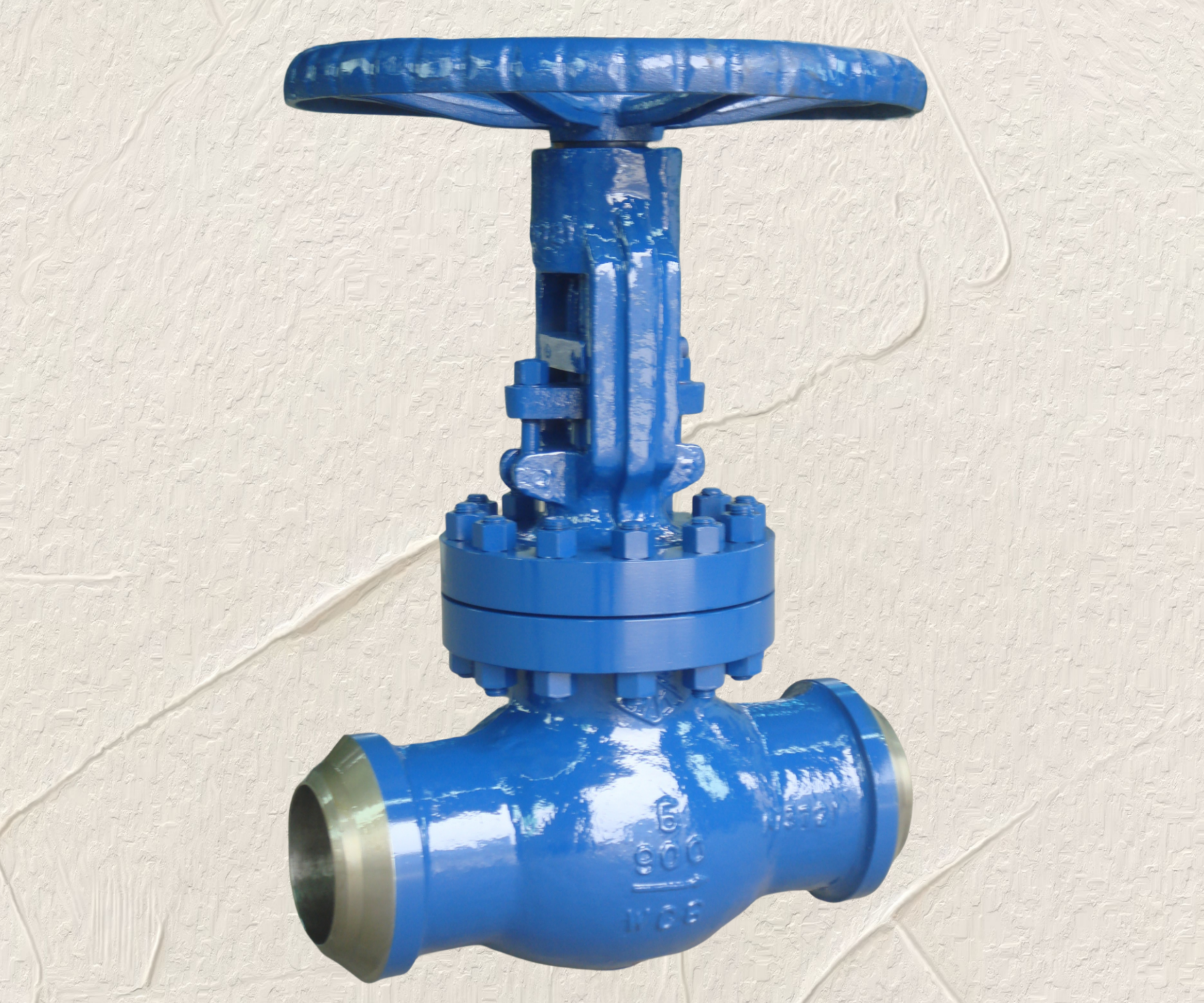 High pressure globe valve