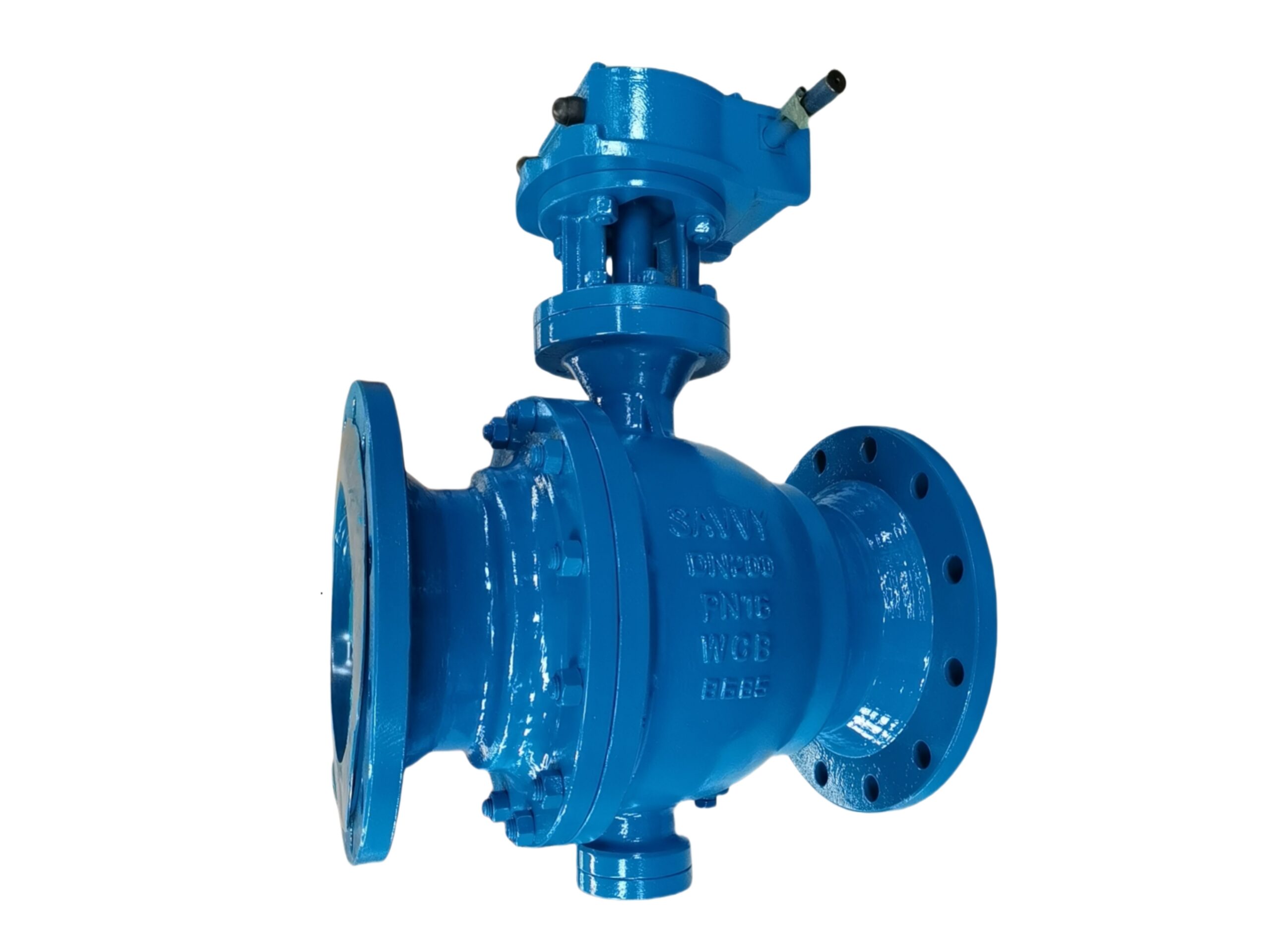 2-Piece Trunnion Ball Valve-DN200 PN16 RF - Image 2