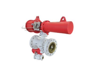 8"x6" 600LB Emergency shut-down ball valve