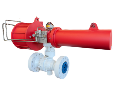 6" x 4" 1500LB Emergency shut-down ball valve