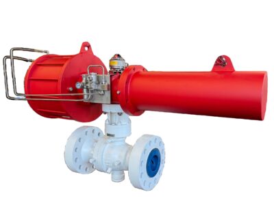 Emergency Shut-down Trunnion Ball Valves--- 6" x 4" 1500LB RTJ