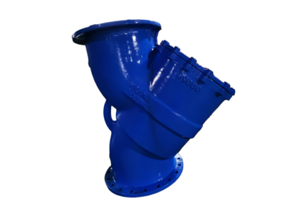 Y Pattern Strainer in Cast Iron