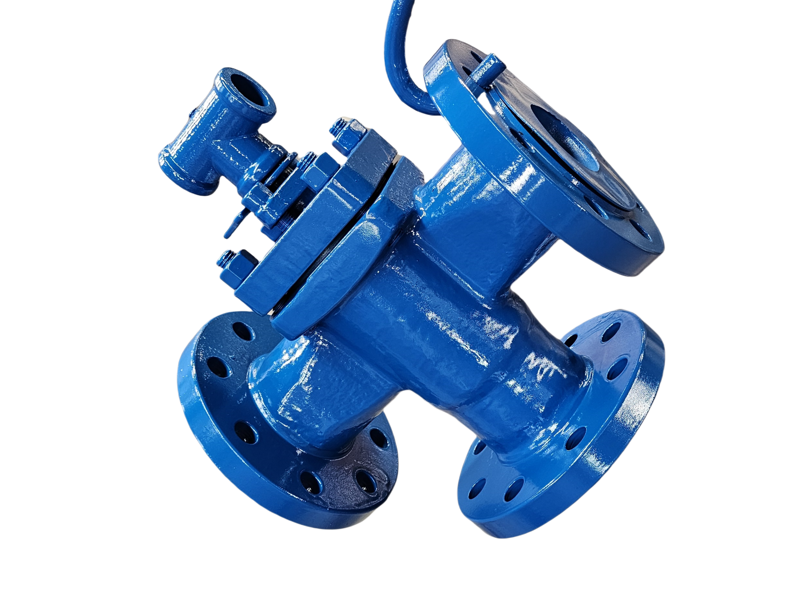 3-Way Lubricated Plug Valve---PN40 - Image 4