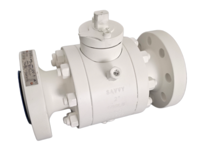 2" 600LB 3-Piece Free Forged Trunnion Ball Valve