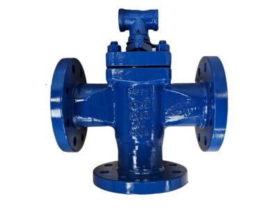 3-Way Lubricated Plug Valve---PN40