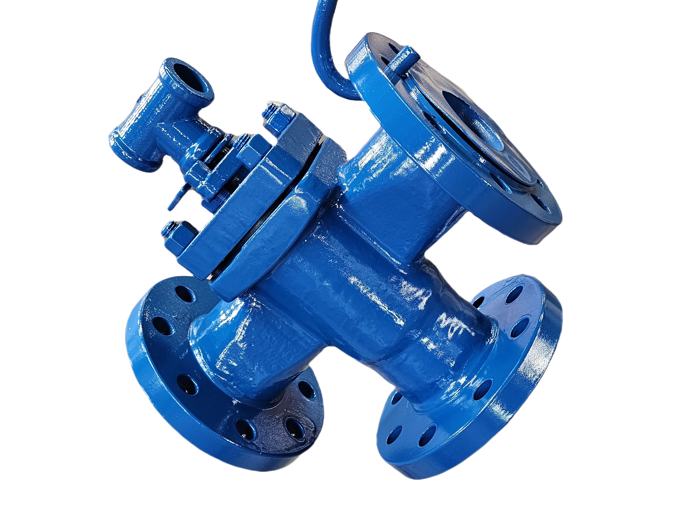 3-Way Lubricated Plug Valve---PN40 - Image 2