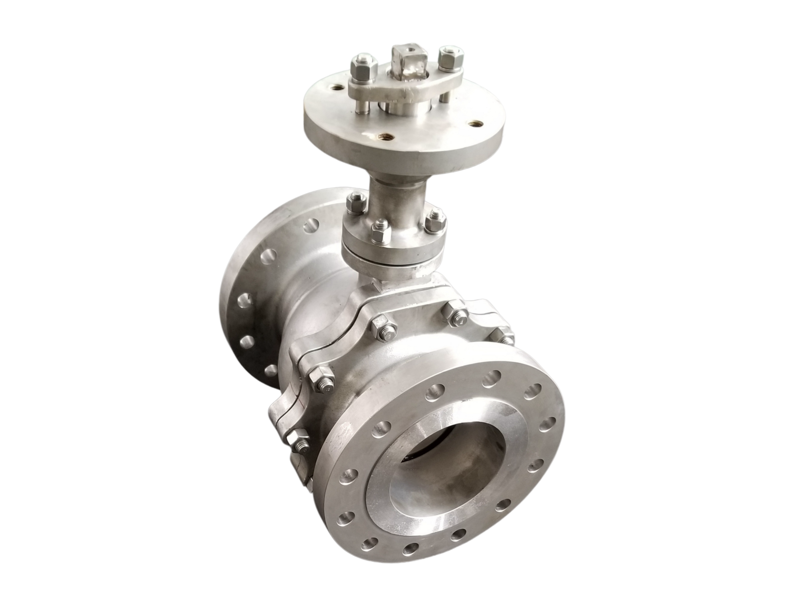 2-Piece Cryogenic Floating Ball Valves Ready For Actuator---6" 300LB RF - Image 3