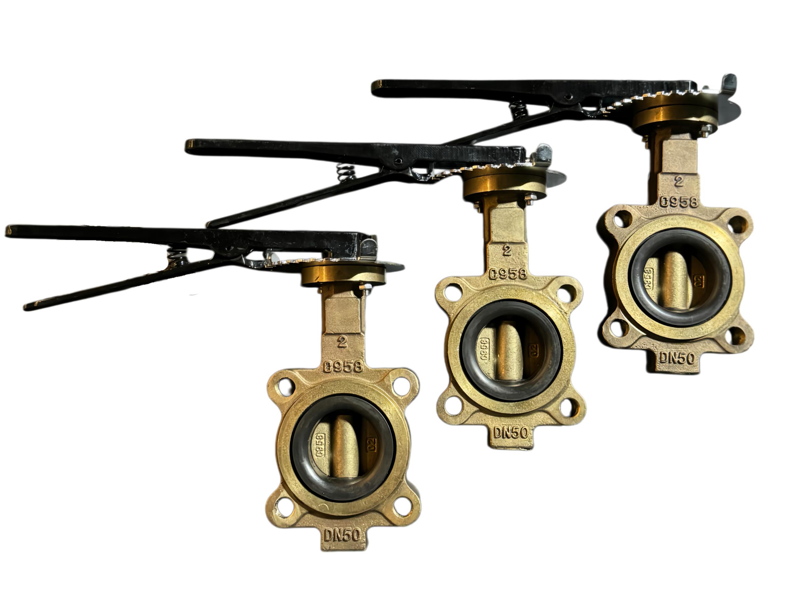 B148 C95800 Fully Lugged Concentric Butterfly Valves 2"-150LB