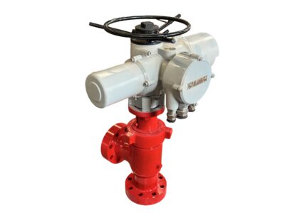 Angle Choke Valves Adjustable Motorized---API 6A 10000psi