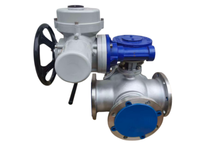 4 Way Ball Valves Motorized