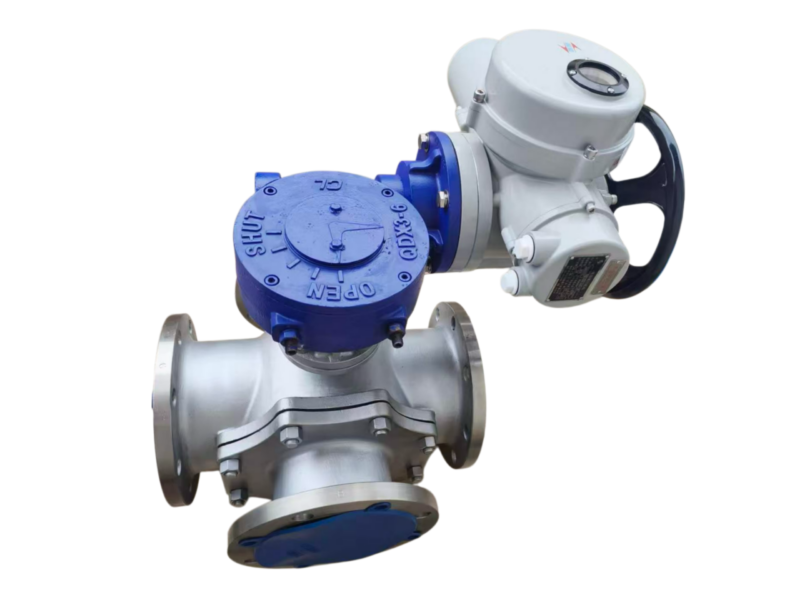 4 Way Ball Valves Motorized - SAVVY VALVES CO., LIMITED