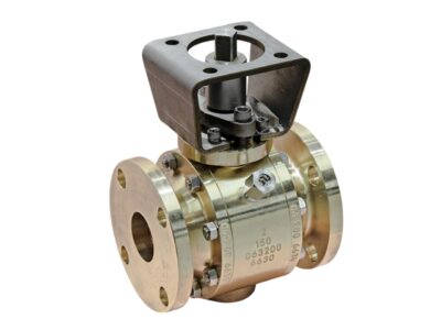 Bronze Trunnion Ball Valve Ready for Actuators
