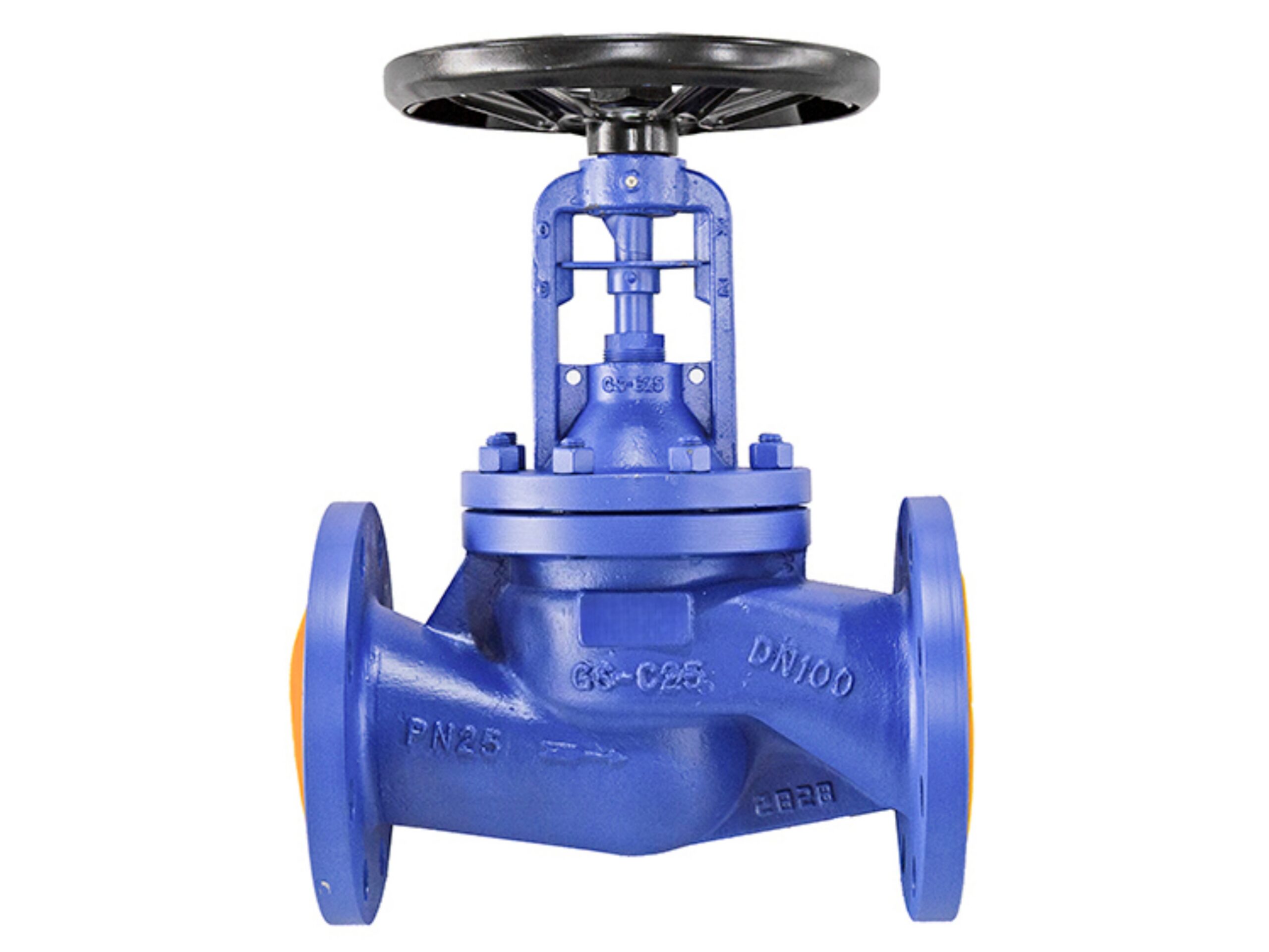 Bellows Seal Globe Valve-DN100 PN25 RF - Image 2