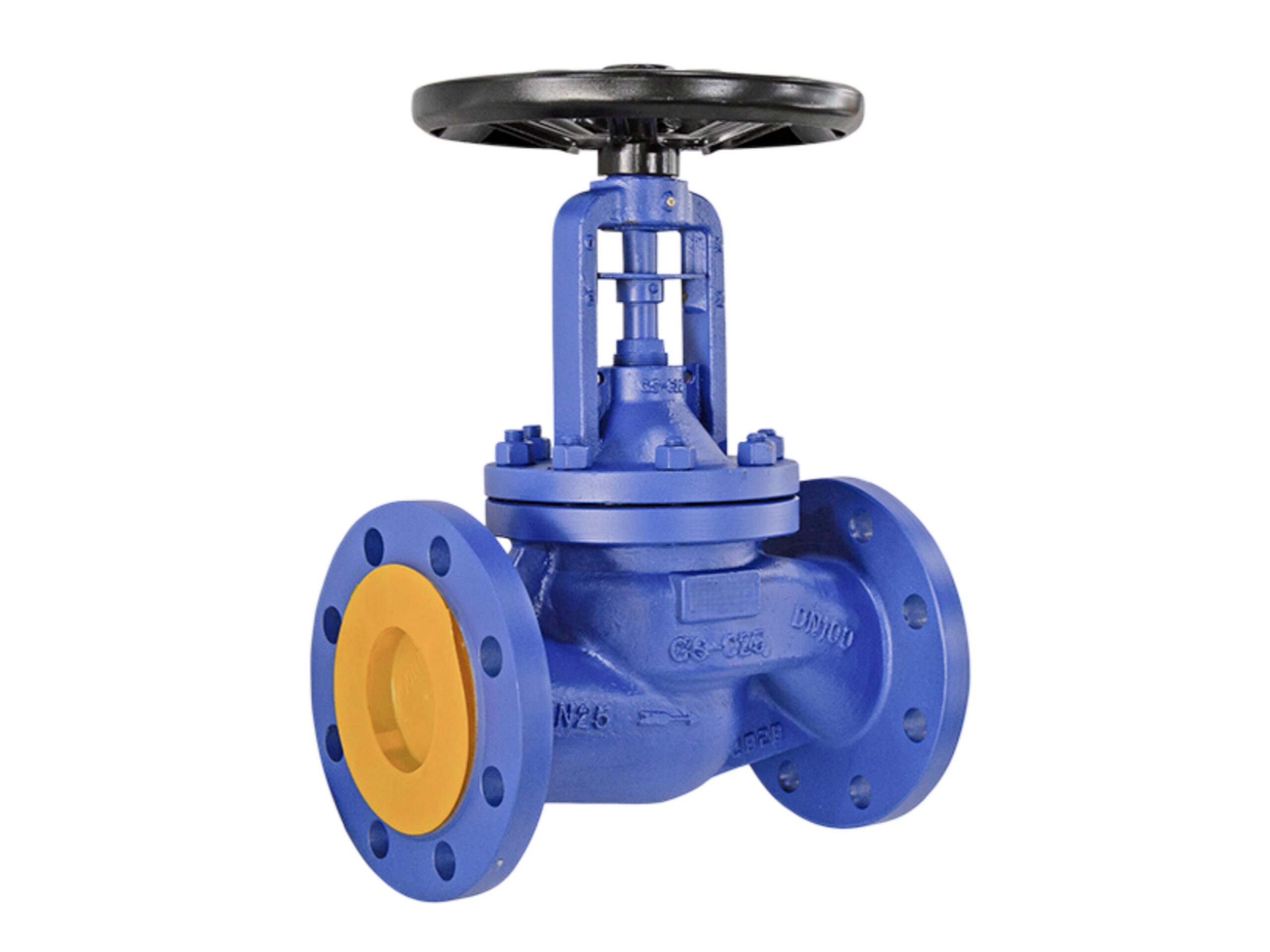 Bellows Seal Globe Valve-DN100 PN25 RF - Image 3