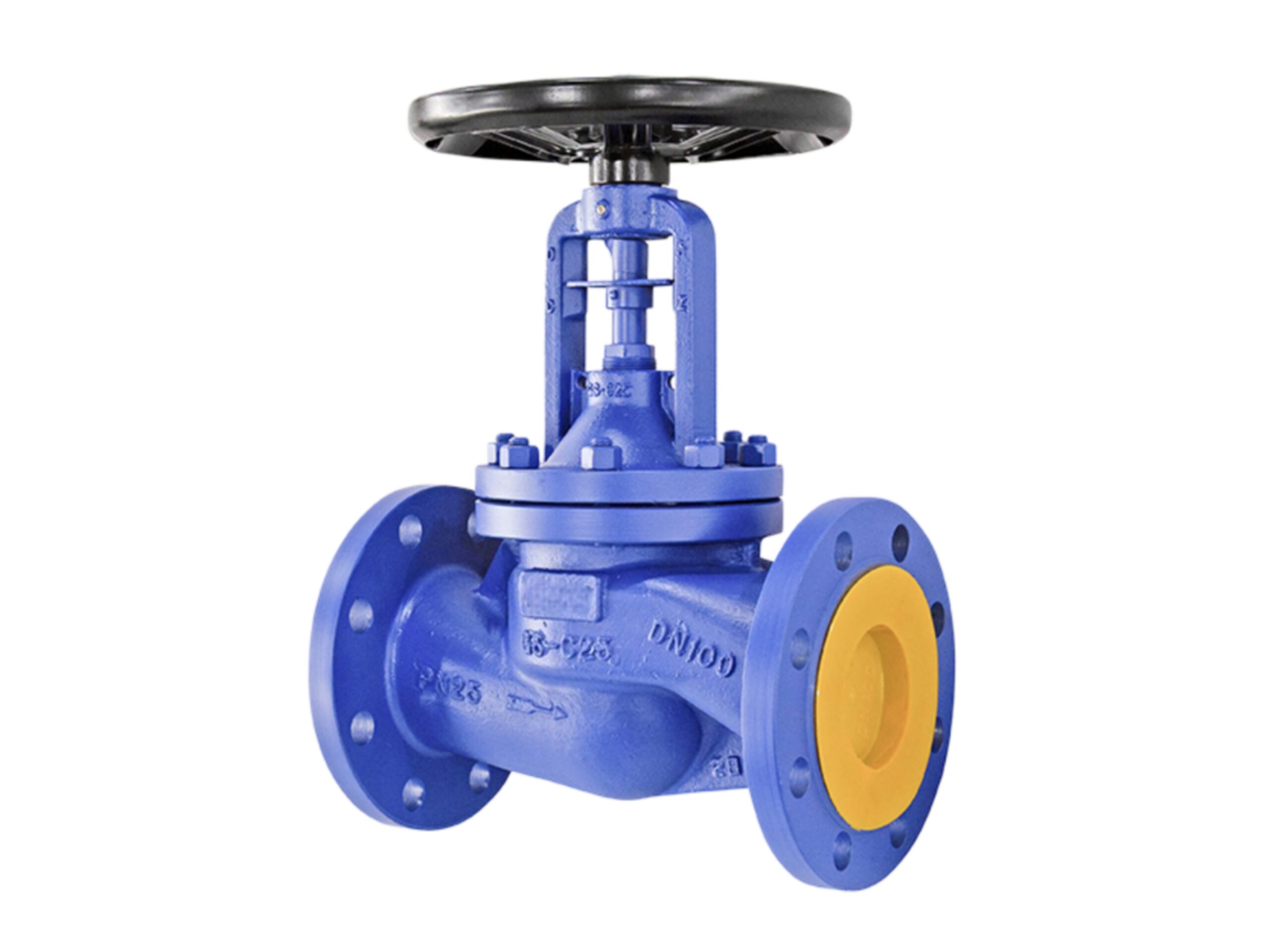 Bellows Seal Globe Valve-DN100 PN25 RF - Image 4