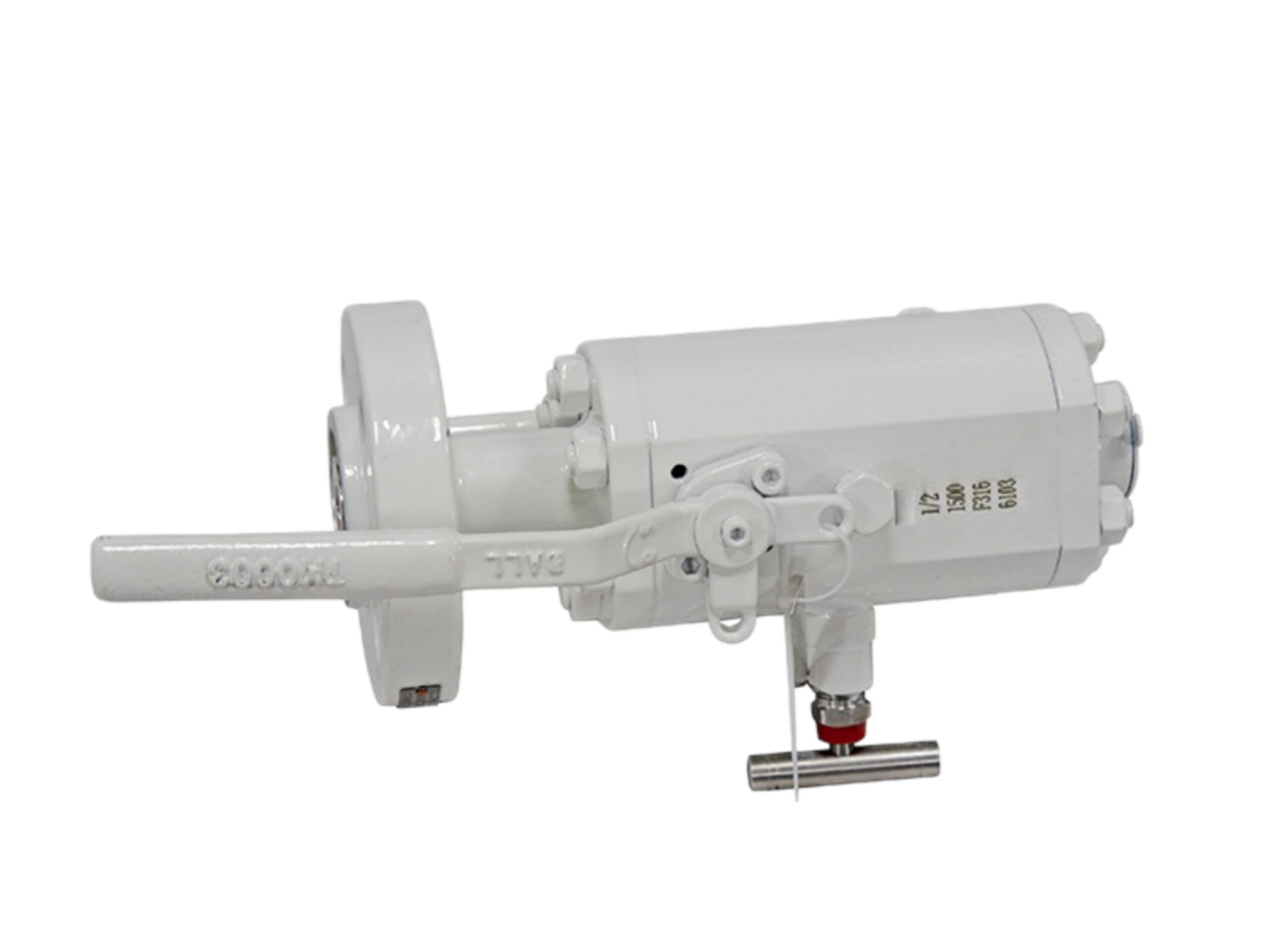F316 DBB Ball Valve – 1/2" Class 1500 RF × NPT - Image 4