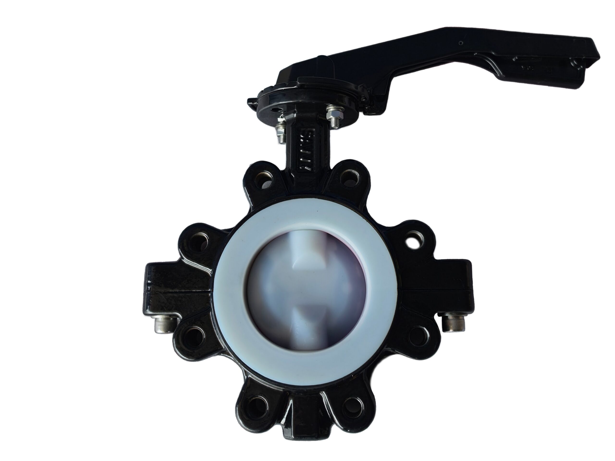 Full PFA Lined Butterfly Valve-ASTM A395 - Image 3