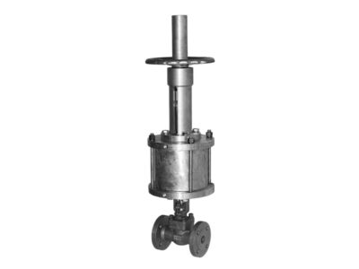 Globe Valve Pneumatic Actuated-DN25 PN25 RF