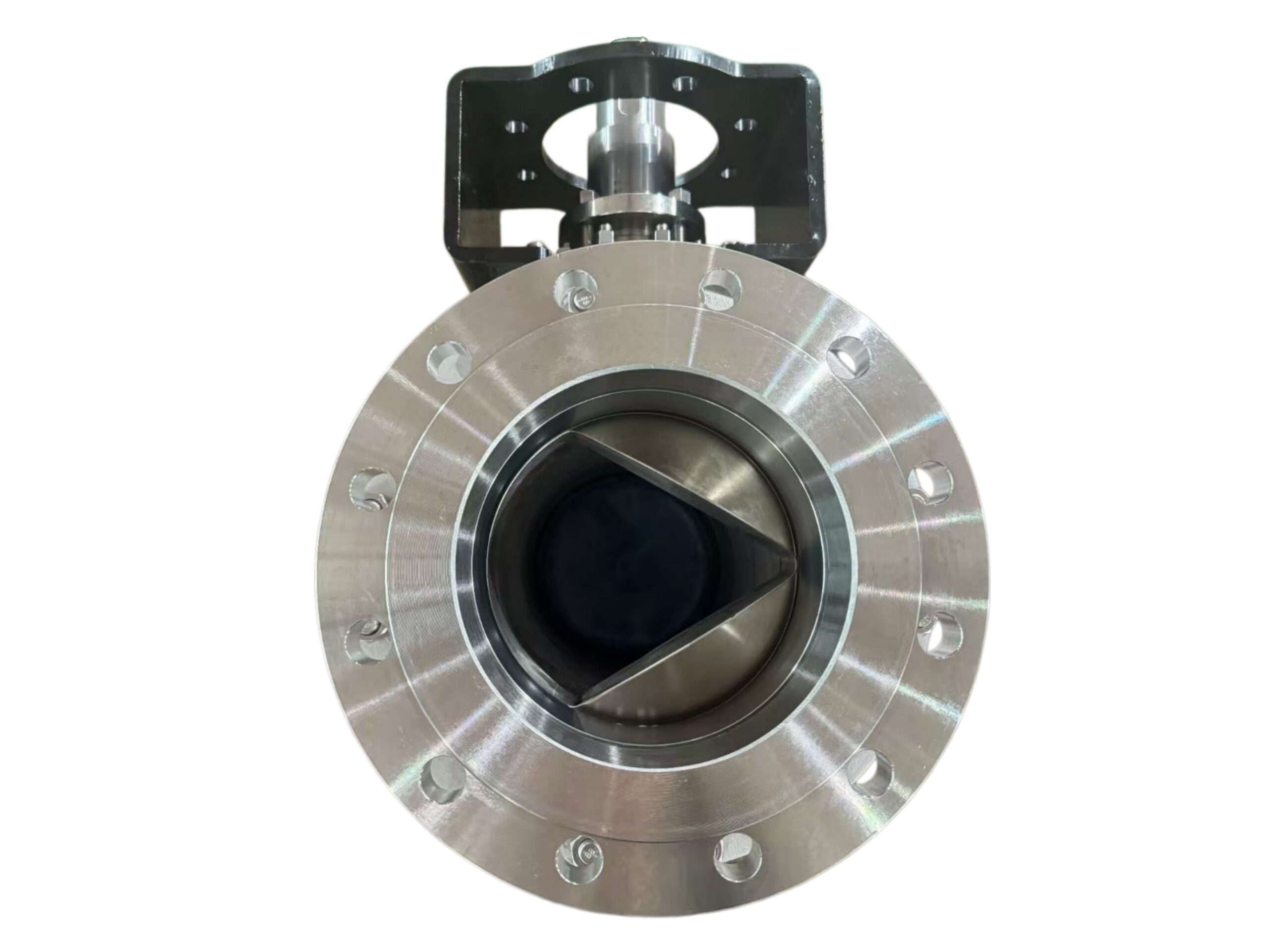 V-port Control Ball Valve Trunnion Mounted Ready for Actuators