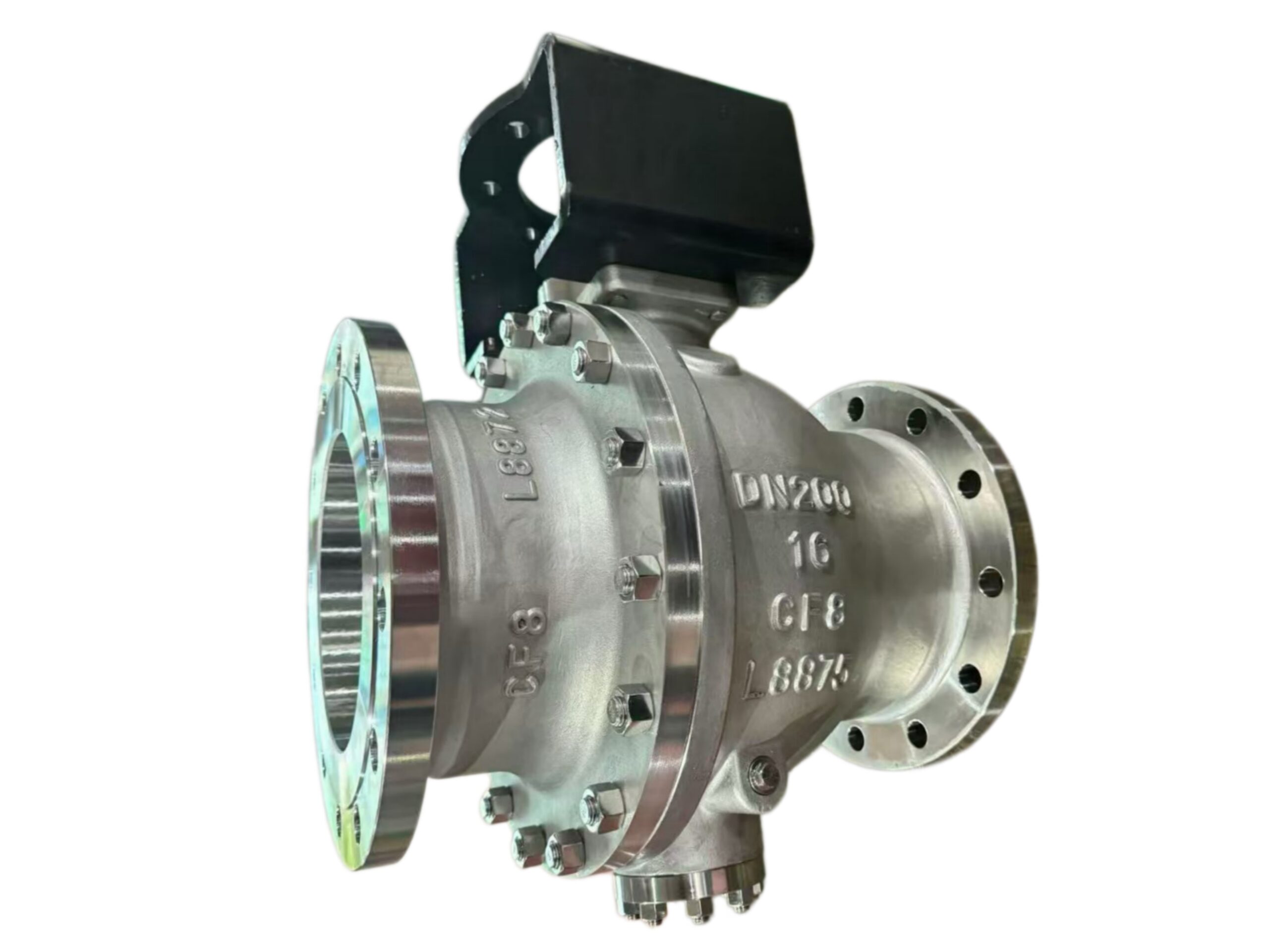 V-port Control Ball Valve Trunnion Mounted Ready for Actuators - Image 3