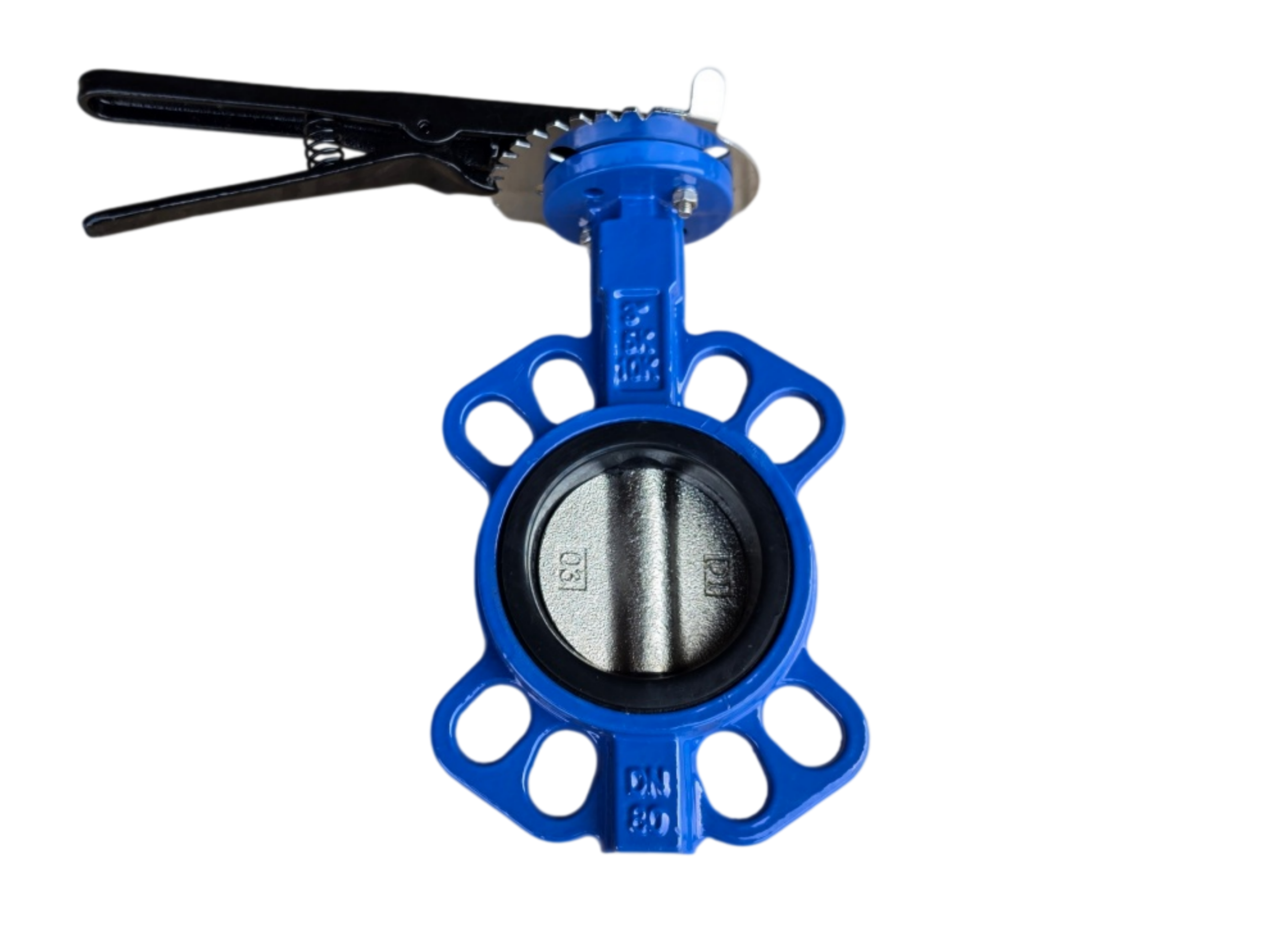 Wafer Type Lever Operated Butterfly Valve (Multi-Flange Drilled) - Image 4