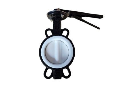 Fully PTFE Lined Wafer Type Butterfly Valve (JIS 10K)